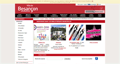 Desktop Screenshot of bm-besancon.fr